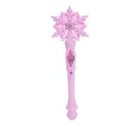 ULTECHNOVO Baguette Magique Lumineuse Flocon de Neige pour Filles, Sceptre Lumineux Led de Princesse pour Anniversaire D'enfant, Accessoire de Costume D'hiver Lumineux pour Halloween, Noël Et Cosplay,