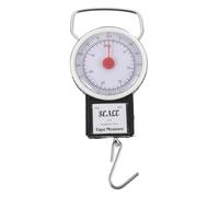 ULTECHNOVO Balance à Bagages Portable Crochet en Acier, Dynamomètre 35 Kg Compact, Balance à Ressort Légère pour Voyages et Usages Extérieurs, Outil de Pesée Pratique et Précis