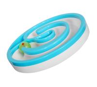 ULTECHNOVO Balle à Chat Lumineuse et Sonore, Créatif Bleu ABS pour Chatons | Jeu Autonome Quand ils Sont Seuls, Divertissant pour Félins, Format Pratique, Finition ABS