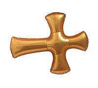 ULTECHNOVO Ballon Croix Gonflable pour Baptême et Première Communion Décoration de Fête Anniversaire et Shower Accessoire Photo pour Mariage et Célébrations