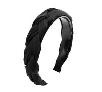 ULTECHNOVO Bandeau Cheveux Femme Rétro Tissu Tressé Style Vintage Accessoire Coiffure Quotidien Maintien Confortable pour Visage et Sport