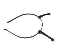 ULTECHNOVO Bandeau D'antenne Extraterrestre Accessoire Cheveux Unique en Plastique Noir Léger et Confortable pour Cosplay et Festivals pour Fête Halloween