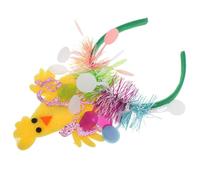 ULTECHNOVO Bandeau De Tête Peluche Poule Pour Garçon Fille Accessoire De Pâques Pour Événements Familiaux Et Séances Photo