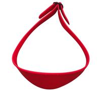 ULTECHNOVO Bandeau Guide de Coupe de Cheveux en Silicone Rouge, Ajustable pour Dégradé Professionnel Homme, Confortable à Porter, pour Coiffure à Domicile ou Salon