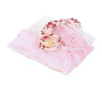 ULTECHNOVO Bandeau Halloween Femme Voile en Maille Couronne de Fleurs Mexicaine et Effet Sanglant Réaliste, Serrage-tête de Mariée Fantôme pour Costume Horreur, Accessoire Cheveux Fête