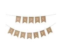 ULTECHNOVO Bannière Anniversaire Jours Pour Garçon Fille Décoration De Fête à Suspendre Design Festif Pour Intérieur Et Extérieur