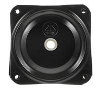 ULTECHNOVO Base Pivotante Carrée en Fer Noir 7,3 X 7,3 Cm, Épaisseur 1 Mm, Support Fauteuil Pivotant Multifonction pour Sièges Auto et Bateaux, Plaque de Roulement à Billes Lisse, Mobilier