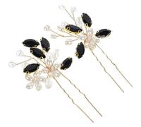 ULTECHNOVO Bâtonnets à Cheveux Perles et Vintage en Alliage de Zinc pour Coiffure Relevée, Accessoires pour Cheveux de Fille Lors de Fêtes et Cosplay