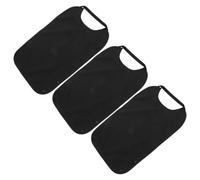 ULTECHNOVO Bavoirs Réutilisables pour Adultes 3 Pièces Imperméables en Polyester et Résistants à L'usure, avec Récupérateur de Miettes pour Repas à Domicile