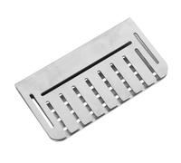 ULTECHNOVO Bloqueur de Graisse de Gril Inoxydable Accessoire de Barbecue pour Grills à Plaques Écran de Protection Écoulements de Graisse Design Compact Compatible Griddle