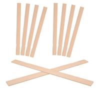 ULTECHNOVO Bois de Bouleau Bâtonnets Mélangeurs de Peinture Forme Palette, 10 Pièces, Agitateurs de Peinture, Beige, pour Résine Époxy, Loisirs Créatifs DIY Réutilisable