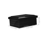 ULTECHNOVO Boîte à Bento Japonaise à Rayures Bicolores Plateau Sushi Rectangulaire avec Compartiments Étanches pour Transport Alimentaire à et Restaurant Conteneur Réutilisable pour Repas et
