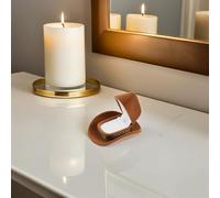 ULTECHNOVO Boîte à Bijoux Western Forme Chapeau Cowboy 2 Pcs Mini Coffret Voyage 68 X 6 X 4 CM Intérieur Floqué Doux Porte-Alliances Mariage et Fiançailles Organisateur Vintage pour