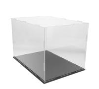 ULTECHNOVO Boîte à Casquette de Baseball en Acrylique Transparent Présentoir Anti-Poussière Rigide 30X20X15 CM Étui de Protection pour Casquettes Snapback Signées Rangement Collectionneur