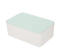 ULTECHNOVO Boîte à Mouchoirs avec Couvercle Étanche Boîte de Rangement Pratique pour Lingettes Support Scellé pour Bureau et Maison Protection Anti-poussière Capacité Standard