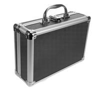 ULTECHNOVO Boîte À Outils avec Poignée en Aluminium Petit Organiseur À Cliquet Pochette À Outils pour Électricien De Coiffeur Organiseur De Rails De Douilles Bac De Rangement
