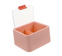 ULTECHNOVO Boîte à -tiges à Compartiments Boîte De Rangement Pour Cosmétiques Avec Couvercle Transparent Pour Organiser -tiges