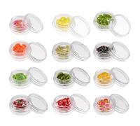 ULTECHNOVO Boîte de 12 Paillettes en Pâte Polymère pour Nail Art, Décorations de Fruits Faciles à Utiliser, Accessoires Manucure DIY pour Ongles Originaux et Élégants