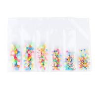 ULTECHNOVO Boîte de 6 Compartiments Environ 850 Strass Décoratifs pour Ongles, Diamants Lumineux pour Nail Art Professionnel et Décoration D'ongles