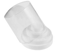 ULTECHNOVO Boîte de Rangement Plastique Blanche 48 Trous , Design Spécial et Portable pour Organiser Outils de Manucure pour Embouts de Perceuse à