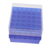 ULTECHNOVO Boîte de Stockage Cryogénique pour Tubes de Microcentrifuge Compartiments Conteneur Transparent pour Congélateur Accessoire de Laboratoire et Pratique