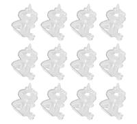 ULTECHNOVO Boîte en Plastique Transparent de Licorne pour Bonbons et Petits Objets, Rangement Polyvalent et Construction Solide, pour Bureau ou Étagère, Lot de 24 Pièces
