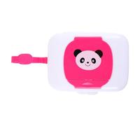 ULTECHNOVO Boîte Lingettes Humides Portable avec Bouton Pression Étui de Rangement Compact et Suspendu Distributeur Pratique pour Poussette et Voyage