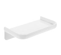 ULTECHNOVO Boîte Porte Papier Toilette Salle De Bain Porte-mouchoirs Mural Organisateur De Salle De Bain Distributeur Papier Toilette Professionnel Espace Aluminium Blanche