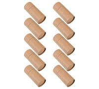 ULTECHNOVO Boîtes Cylindriques en Papier Kraft Lot de 10 5.28X2.28 Pouces pour Bâtonnets de Thé et Parfum Emballage Sécurisé pour Usage Quotidien