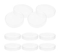 ULTECHNOVO Boîtes de Pétri en Verre 90mm avec Couvercles Réutilisables Lot de 10 Haute Transparence pour Expériences Scientifiques en Laboratoire et Éducatives pour Garçon et Filles