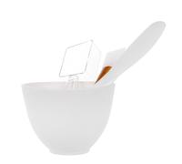 ULTECHNOVO Bol à Masque Facial 4 Pièces en Silicone et Plastique Léger Kit Multi-usage pour Masque de Beauté Soi-même, pour Usage à Domicile