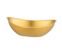 ULTECHNOVO Bol Acier Inoxydable Doré Bol Multifonction pour Soupe Salade et Desserts Acier Inoxydable Parfait pour Fruits et Snacks pour Dîners et Réceptions