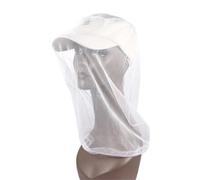 ULTECHNOVO Bonnet en Maille Blanc Anti-insectes Tête Grillage Protecteur Confortable, pour Camping et Randonnée en Extérieur