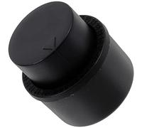 ULTECHNOVO Bouchon de Bouteille de Soda Hermétique Gonflable en Silicone et Polypropylène Noir, Préservation Carbonatation, Compatible Bouteilles de Boisson, pour Fêtes et Conservation Prolongée