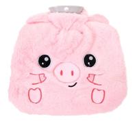 ULTECHNOVO Bouillotte en Peluche Pvc Rose Housse pour Mains