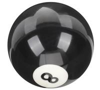 ULTECHNOVO Boule de Billard N°8 en Résine Résistante à L’Usure Balle de Billard Portable pour Entraînement Domestique Remplaçable Accessoire Pratique