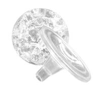 ULTECHNOVO Boule de Cristal Rotative pour Fontaine Intérieure Ornement en Plastique Décoration de Bureau de Décor Élégant Utilisation Quotidienne et Fête