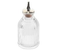 ULTECHNOVO Bouteille à Absinthe en Verre 90ml avec Couvercle pour Mélange | Usage Vodka et Bière, Élégance Moderne, Résistante aux Chocs, pour Fêtes et Autres Occasions Couleur Aléatoire