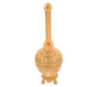 ULTECHNOVO Bouteille De Saint Eau Verre avec Support pour Décoration Chrétienne Flacon Élégant pour Mariages Baptêmes Et Célébrations Religieuses