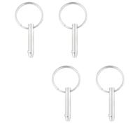 ULTECHNOVO Broche à Bille en Acier Inoxydable 4pcs pour Charnière de Pont Bateau Libération Rapide et Résistance Maximale, Accessoires Bateau pour Toits Bimini