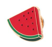 ULTECHNOVO Broche Pastèque Originale Alliage De Zinc Épingle Fruitée Pour Gilet Châle Et Pull Accessoire Mode Pour Femmes Et Hommes Cadeau Charmant