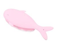 ULTECHNOVO Brosse de Bain Bébé en Silicone Forme Baleine pour Massage Doux et Nettoyage Profond du Cuir Chevelu, Brosse à Cheveux sans Danger pour Bébé Circulation Sanguine