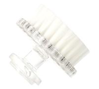 ULTECHNOVO Brosse Nettoyante Visage Style Créatif en Pp Manuelle Blanche Massage sans Irritation, Brosse Plusieurs styles et Utilisation Quotidienne Plusieurs styles