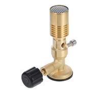 ULTECHNOVO Brûleur Bunsen Accessoire de Chauffage Portable à Gaz en Laiton Contrôle Complet et Joint D'huile pour Laboratoire et Expériences Scientifiques