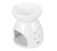 ULTECHNOVO Brûleur Céramique pour Bougie Chauffe Plat Porte Décoratif Chaleur Diffuseur Dhuile Essentielle pour Chambre et Salon
