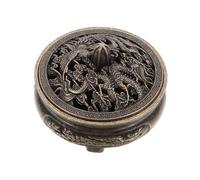 ULTECHNOVO Brûleur Miniature Métal Aromathérapie Décoratif pour Intérieur Ornement Élégant pour Maison Petit Fourneau Résistant Et Facile à Utiliser