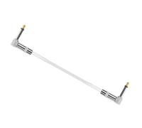 ULTECHNOVO Câble de Connexion Pédale Guitare 6,35 MM Câble Patch pour Pédales d'Effets Double Angle 15 CM Fiable pour Guitaristes en Scène et Studio