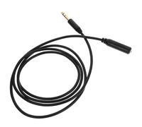 ULTECHNOVO Câble D'extension Audio 6,35 Mm Mâle vers Femelle en Cuivre Plaqué Or Blindage Anti-Bruit pour Guitare Électrique et Piano Électronique Noir Fiable et Élégant