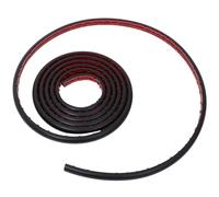 ULTECHNOVO Cache-câble Mural Noir en PVC pour Cacher Les Câbles Sol Diamètre Intérieur 8mm, Facile à Installer et Sûr Gestion des Fils Électriques la Maison Bureau