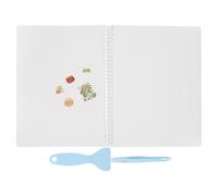 ULTECHNOVO Carnet de Collection d'Autocollants Grand Format Réutilisable Album de Rangement pour Autocollants avec Outils pour Stickers Adulte et Organisation de Collection